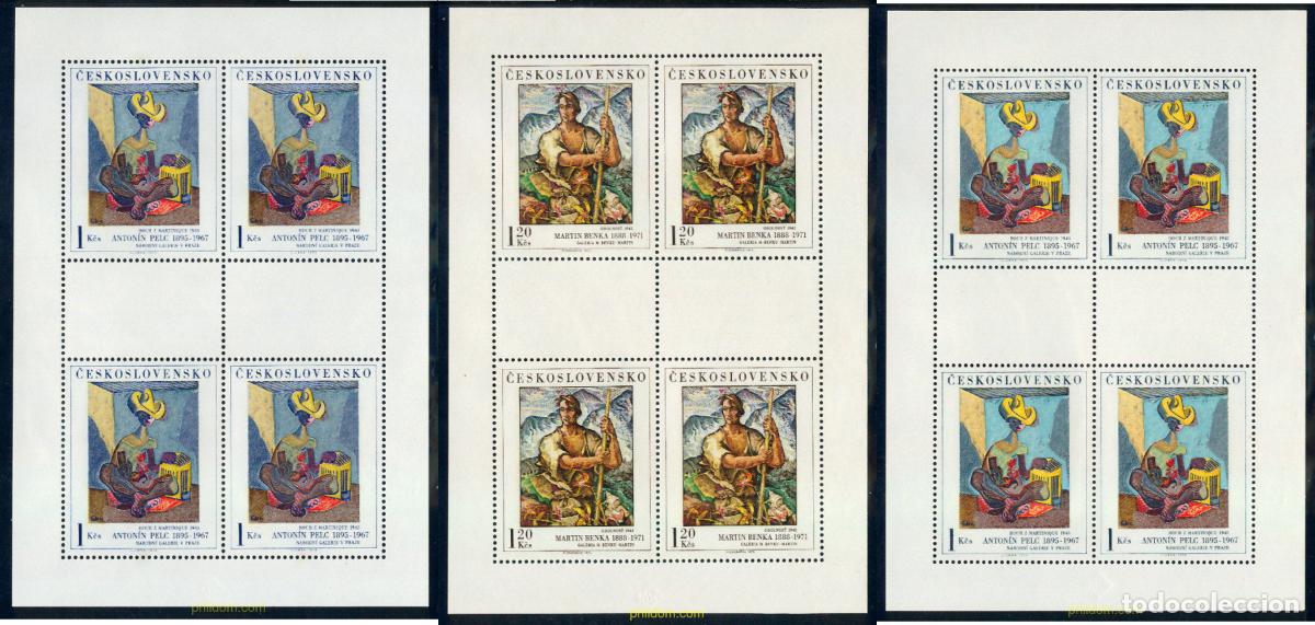 Sellos: 137454 MNH CHECOSLOVAQUIA 1973 PINTURAS DE LA GALERIA NACIONAL