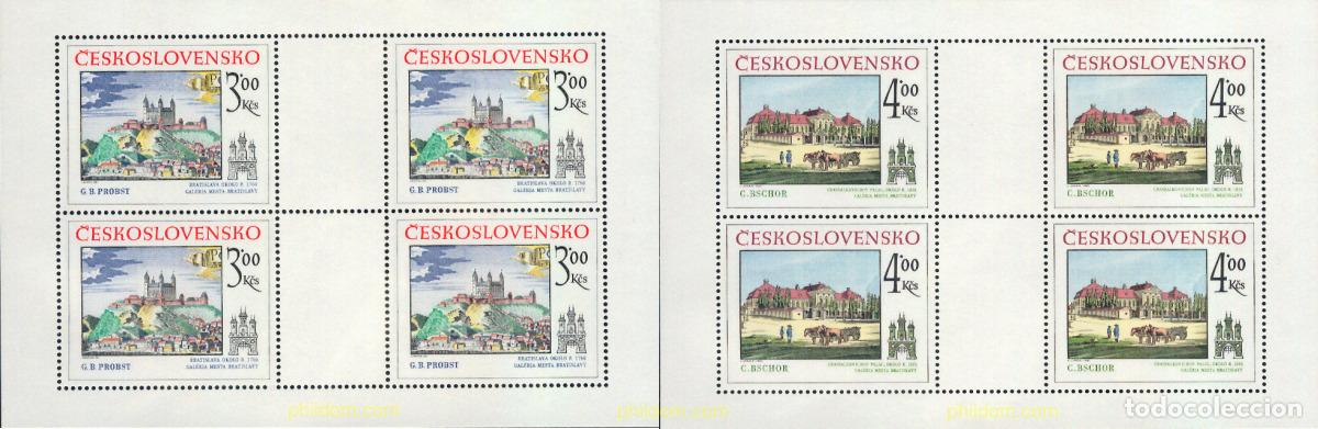 Selos: 137518 MNH CHECOSLOVAQUIA 1981 MOTIVOS HISTORICOS DE BRATISLAVA