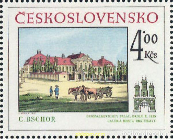 Selos: 233101 MNH CHECOSLOVAQUIA 1981 MOTIVOS HISTORICOS DE BRATISLAVA