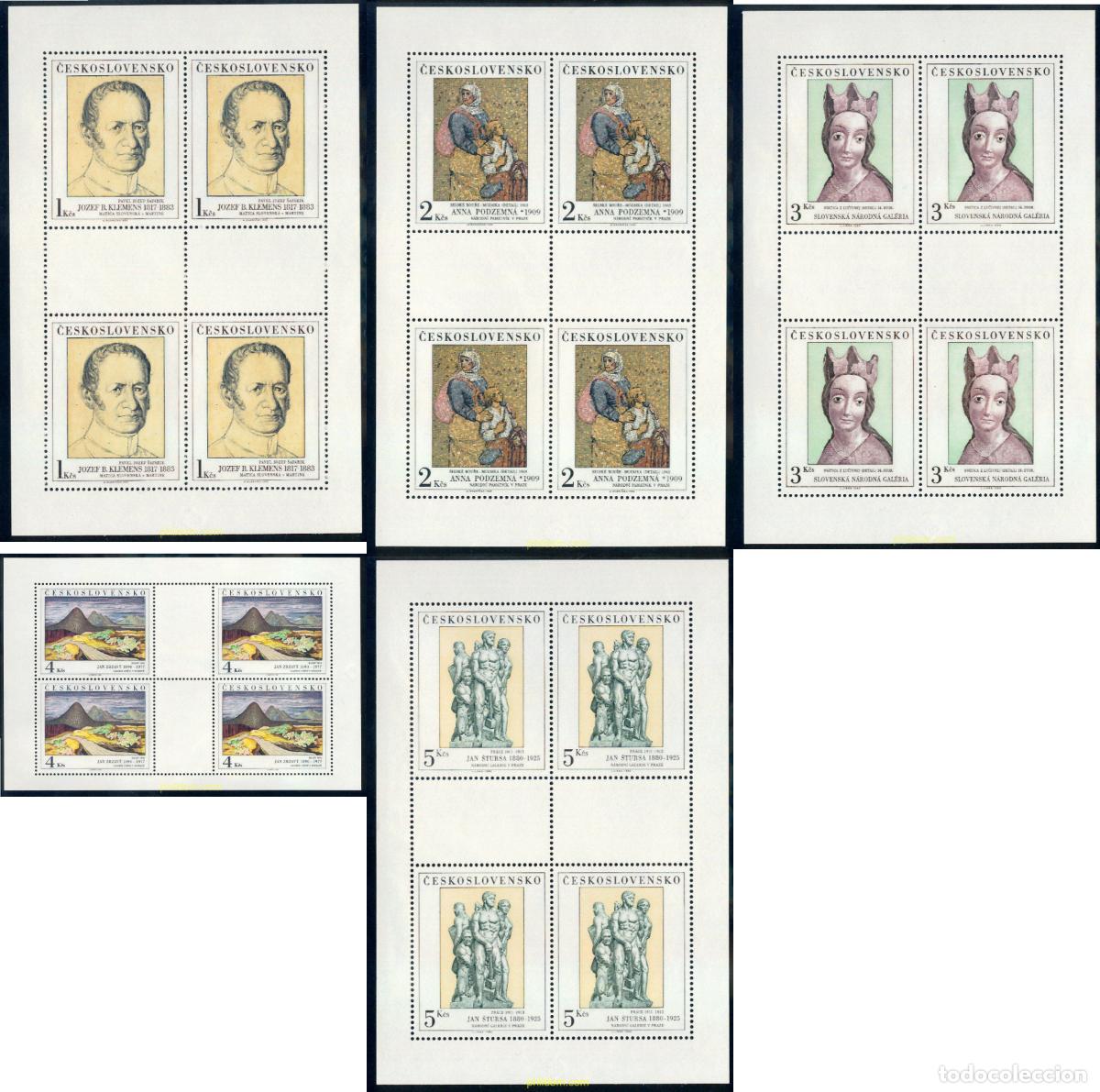 Selos: 137516 MNH CHECOSLOVAQUIA 1980 OBRAS DE ARTE