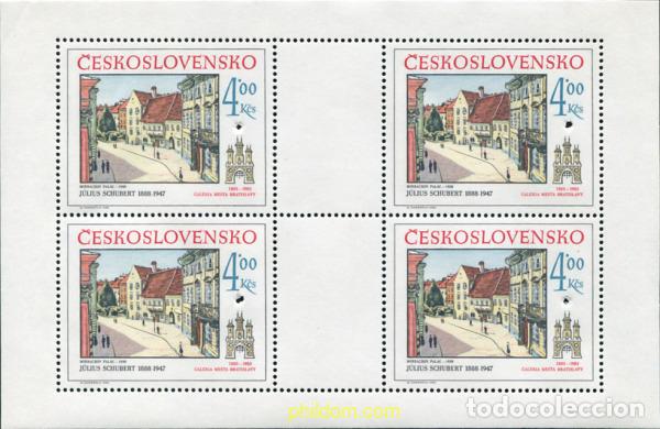 Selos: 682264 MNH CHECOSLOVAQUIA 1983 MOTIVOS HISTORICOS DE BRATISLAVA