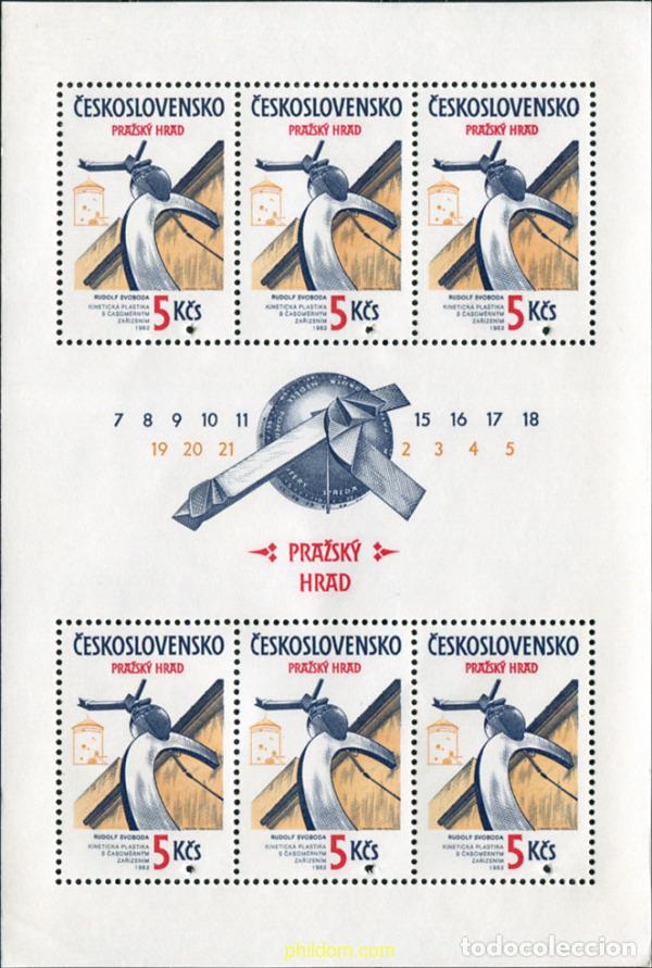 Selos: 682262 MNH CHECOSLOVAQUIA 1983 CASTILLO DE PRAGA