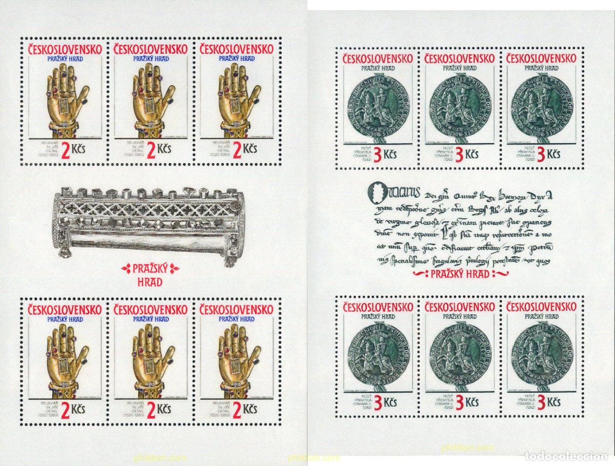 Briefmarken: 137581 MNH CHECOSLOVAQUIA 1990 CASTILLO DE PRAGA