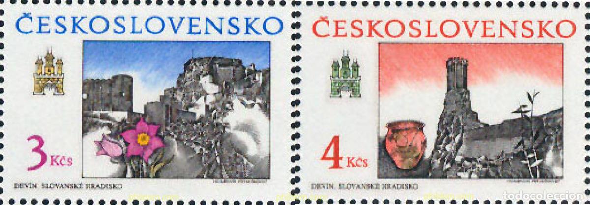 Briefmarken: 137576 MNH CHECOSLOVAQUIA 1989 MOTIVOS HISTORICOS DE BRATISLAVA