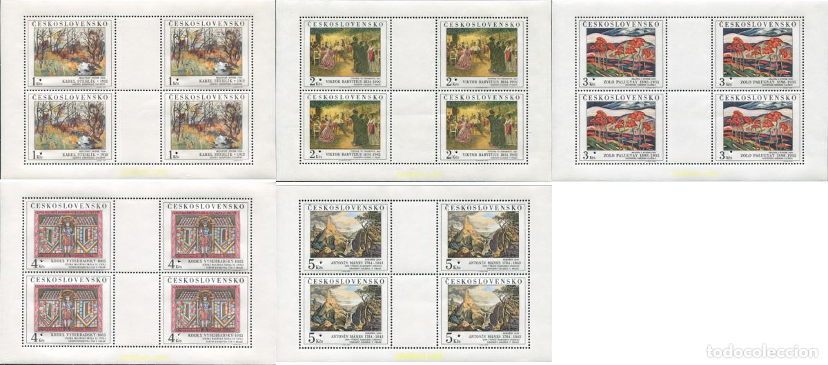 Francobolli: 682258 MNH CHECOSLOVAQUIA 1984 PINTURAS