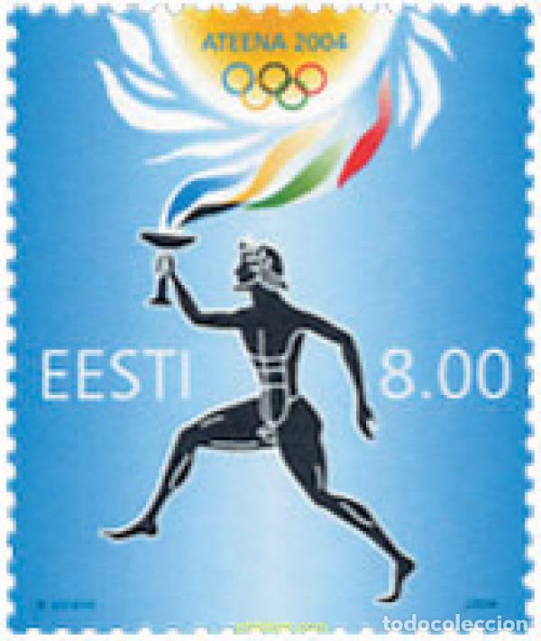 Sellos: 139901 MNH ESTONIA 2004 28 JUEGOS OLIMPICOS DE VERANO ATENAS 2004