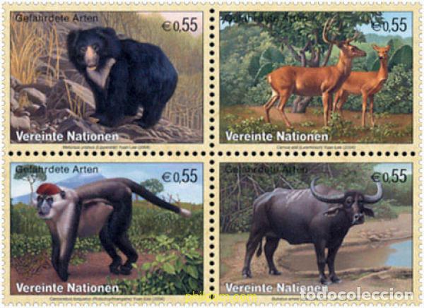 Sellos: 140470 MNH NACIONES UNIDAS. Viena 2004 FAUNA PROTEGIDA