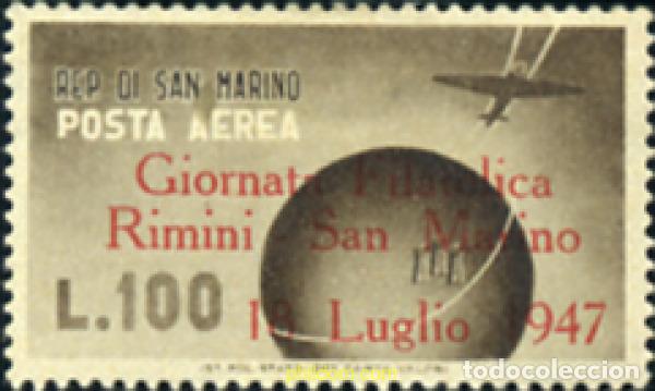 Selos: 140616 MNH SAN MARINO 1947 JORNADA FILATELICA