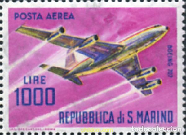 Sellos: 140784 MNH SAN MARINO 1964 AVIONES MODERNOS