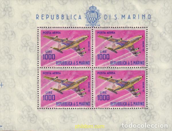 Sellos: 140785 MNH SAN MARINO 1964 AVIONES MODERNOS