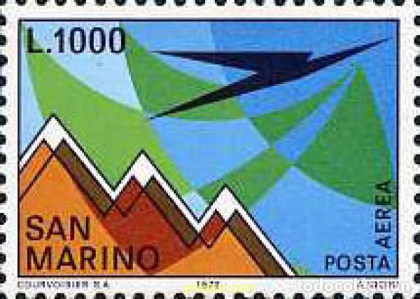Francobolli: 140925 MNH SAN MARINO 1972 MONTE TITANO