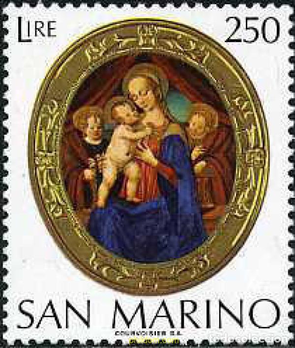 Stamps: 140981 MNH SAN MARINO 1974 NAVIDAD