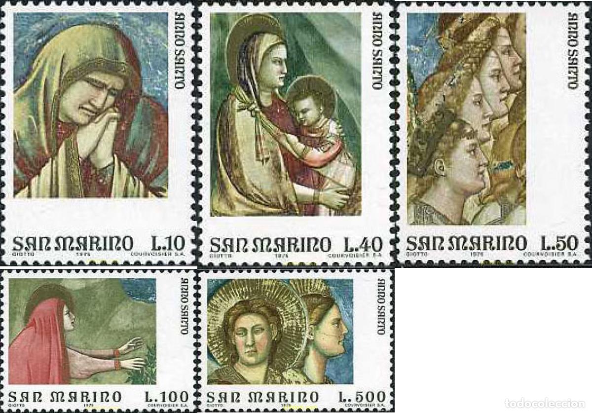 Stamps: 140990 MNH SAN MARINO 1975 A&Ntilde;O SANTO