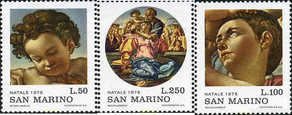 Stamps: 140996 MNH SAN MARINO 1975 NAVIDAD
