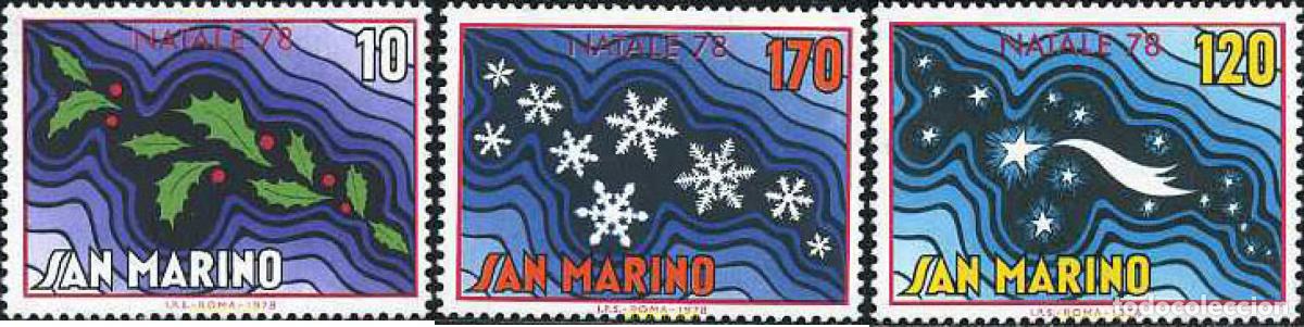 Sellos: 141075 MNH SAN MARINO 1978 NAVIDAD