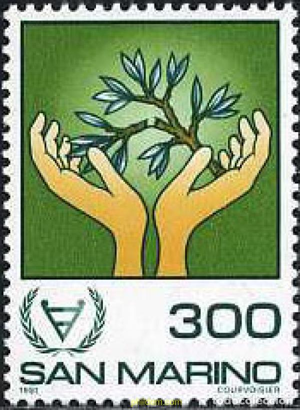 Sellos: 141148 MNH SAN MARINO 1981 A&Ntilde;O INTERNACIONAL DE LAS PERSONAS DISCAPACITADAS
