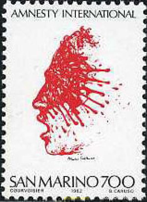 Briefmarken: 141178 MNH SAN MARINO 1982 15 CONGRESO DE AMNISTIA INTERNACIONAL