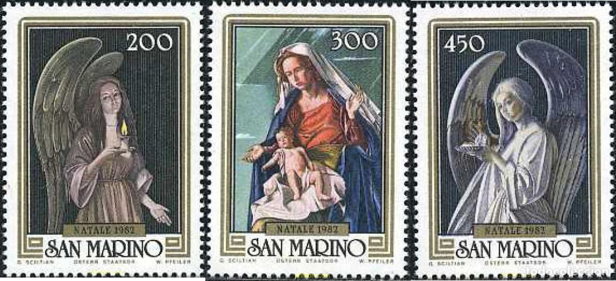 Sellos: 141181 MNH SAN MARINO 1982 NAVIDAD