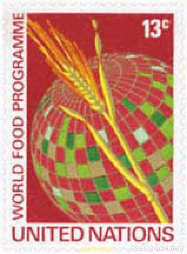 Sellos: 141254 MNH NACIONES UNIDAS. Nueva York 1971 PROGRAMA ALIMENTARIO