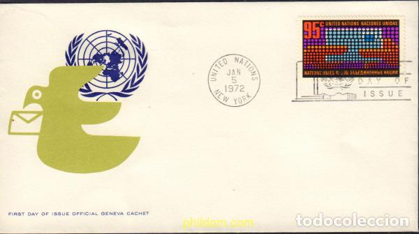 Sellos: 445498 MNH NACIONES UNIDAS. Nueva York 1972 MOTIVOS VARIOS
