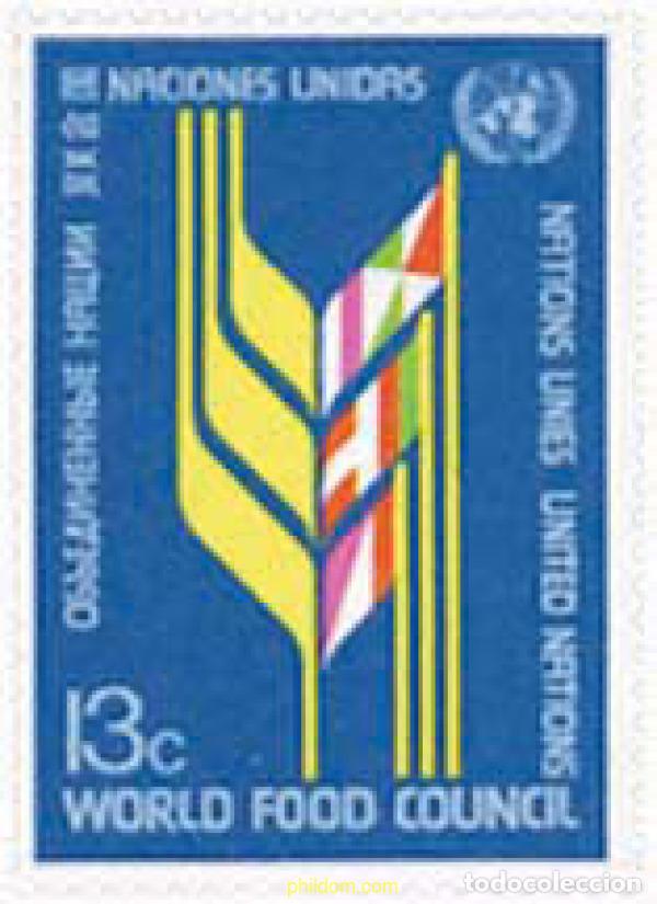 Briefmarken: 141289 MNH NACIONES UNIDAS. Nueva York 1976 CONSEJO MUNDIAL DE LA ALIMENTACION