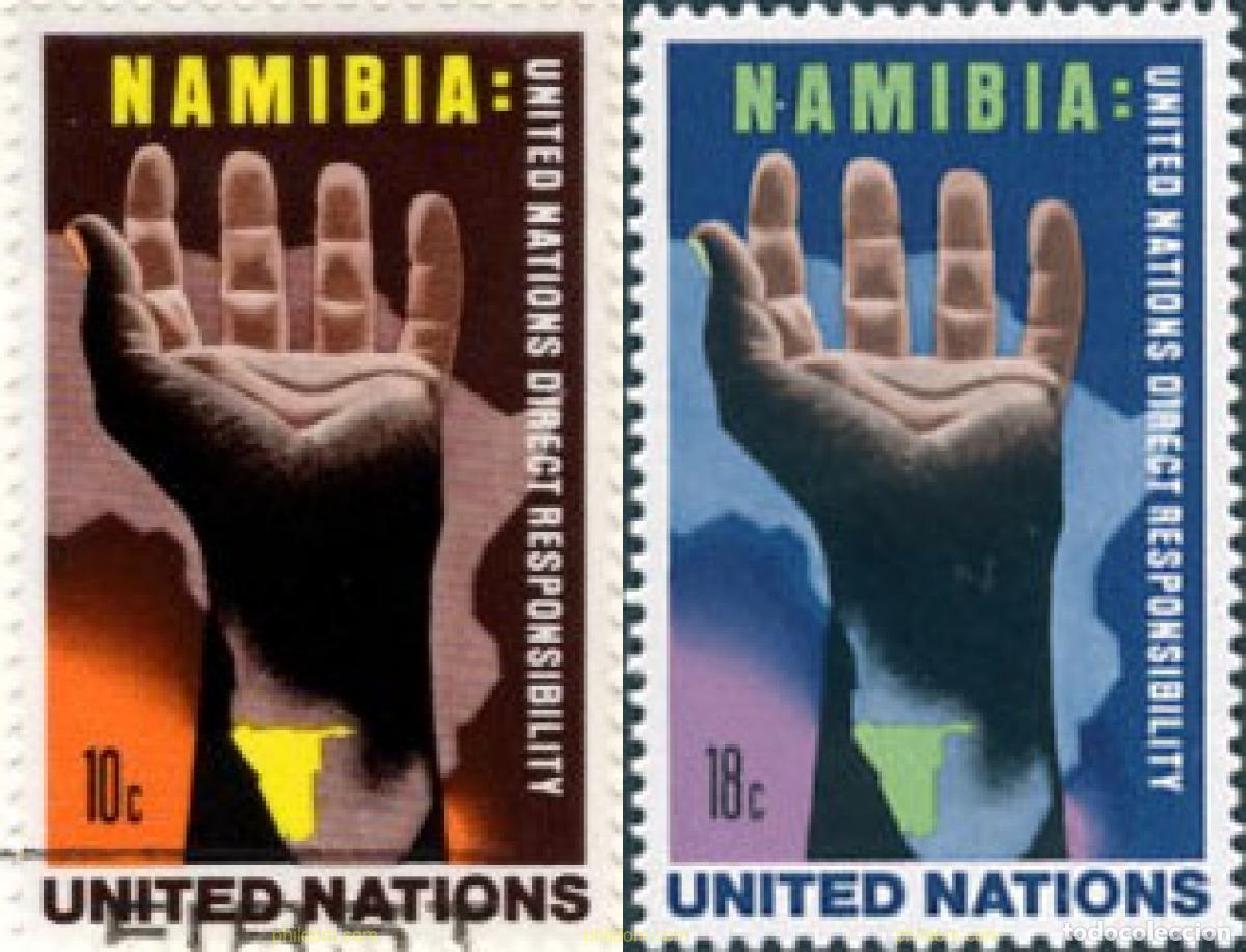 Sellos: 141283 MNH NACIONES UNIDAS. Nueva York 1975 NAMIBIA