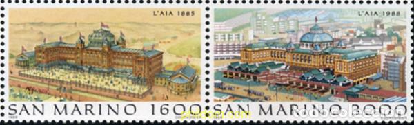 Sellos: 141294 MNH SAN MARINO 1988 LAS GRANDES CIUDADES DEL MUNDO. LA HAYA