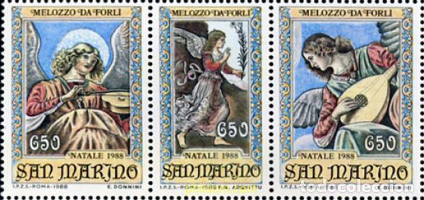 Sellos: 177737 MNH SAN MARINO 1988 NAVIDAD
