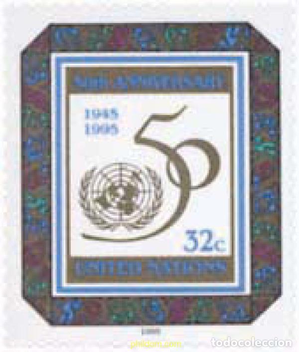 Sellos: 141355 MNH NACIONES UNIDAS. Nueva York 1995 50 ANIVERSARIO DE LAS NACIONES UNIDAS