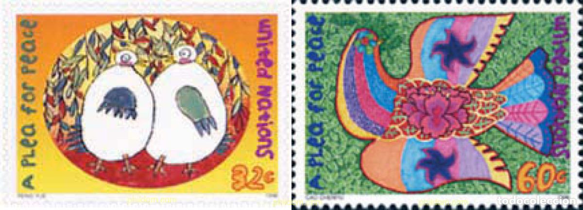 Sellos: 141367 MNH NACIONES UNIDAS. Nueva York 1996 SUPLICA POR LA PAZ