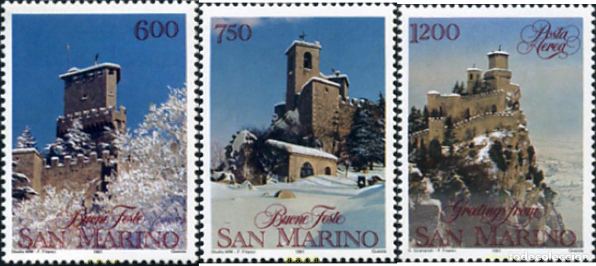 Sellos: 141428 MNH SAN MARINO 1991 NAVIDAD