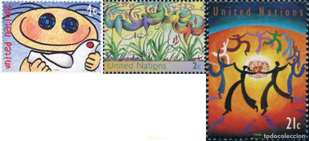 Sellos: 141390 MNH NACIONES UNIDAS. Nueva York 1998 MOTIVOS VARIOS