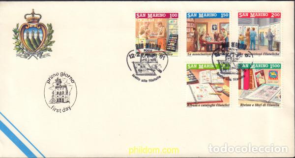 Sellos: 445570 MNH SAN MARINO 1991 PROMOCION DE LA FILATELIA