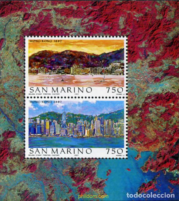 Sellos: 141488 MNH SAN MARINO 1997 LAS GRANDES CIUDADES DEL MUNDO. HONG KONG