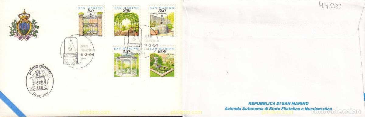 Sellos: 445583 MNH SAN MARINO 1994 COSAS Y GESTOS DE CADA DIA. DECORACION DE JARDINES