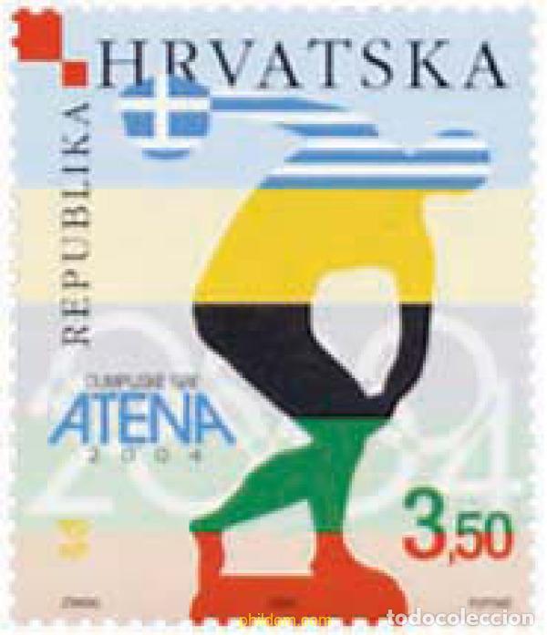 Sellos: 141754 MNH CROACIA 2004 28 JUEGOS OLIMPICOS DE VERANO ATENAS 2004
