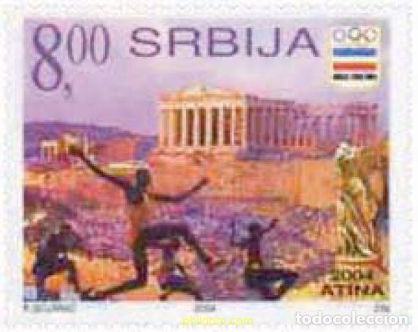 Timbres: 141802 MNH SERBIA 2004 28 JUEGOS OLIMPICOS DE VERANO ATENAS 2004