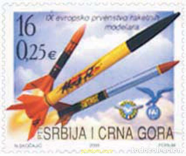 Sellos: 142703 MNH SERBIA Y MONTENEGRO 2003 9 CAMPEONATO EUROPEO DE MODELISMO