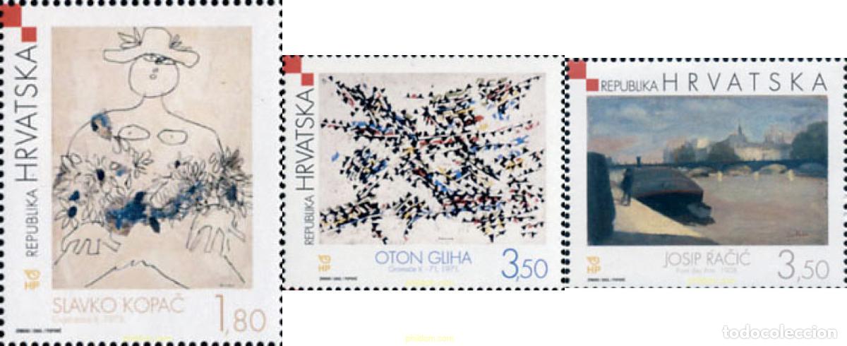 Sellos: 142843 MNH CROACIA 2003 PINTURA