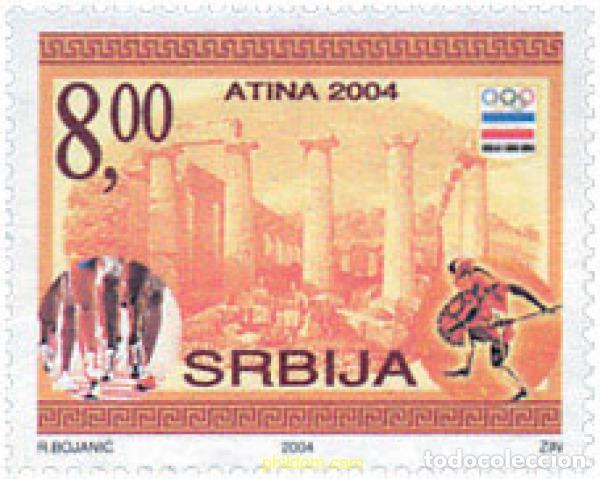Sellos: 143135 MNH SERBIA 2004 28 JUEGOS OLIMPICOS DE VERANO ATENAS 2004