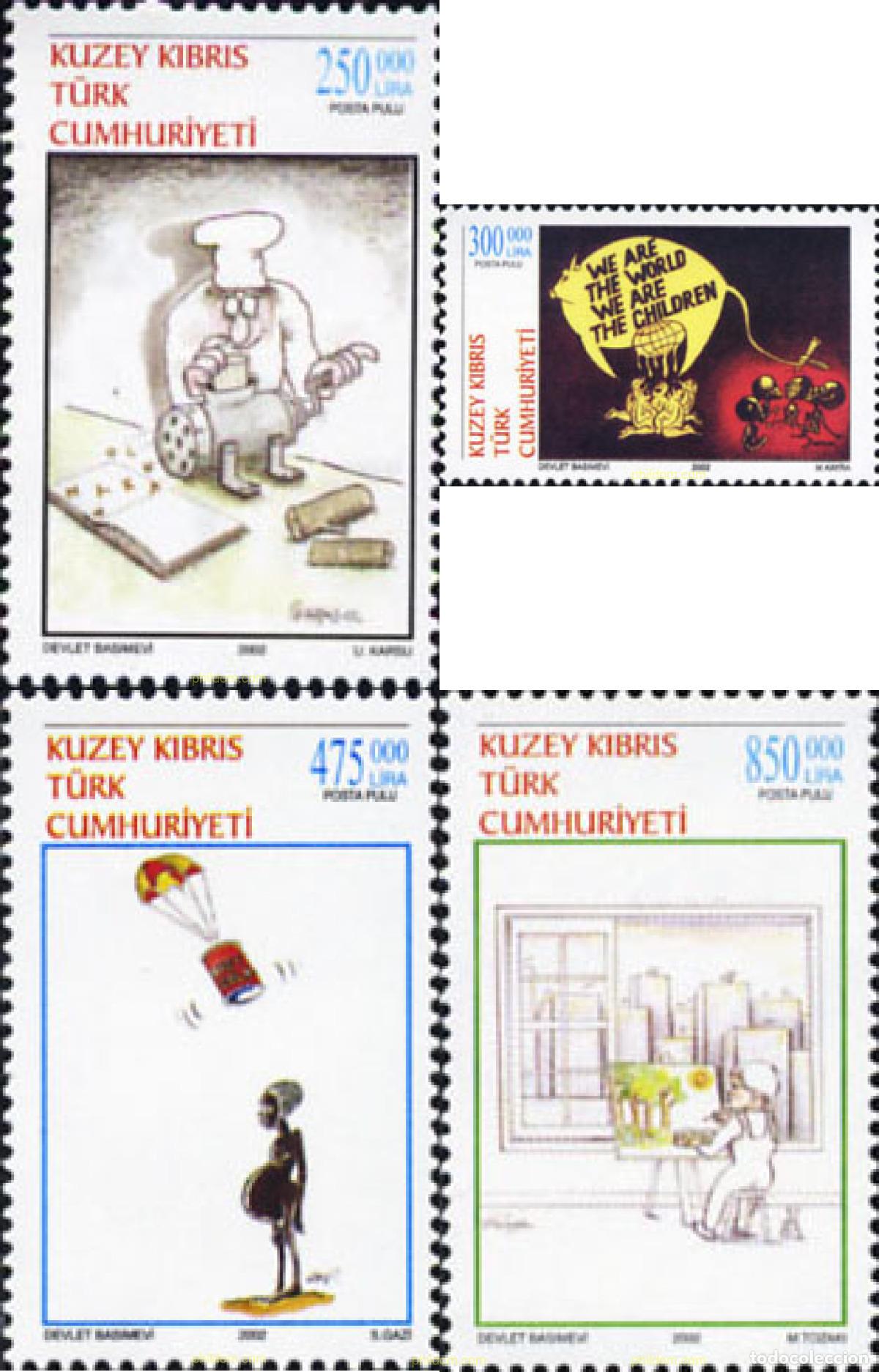 Sellos: 143226 MNH CHIPRE. Administraci&oacute;n turca 2002 ARTE