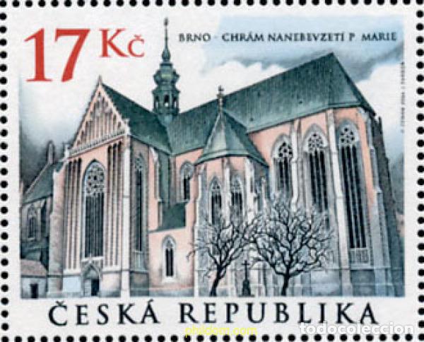 Selos: 143462 MNH CHEQUIA 2004 EDIFICIO RELIGIOSO