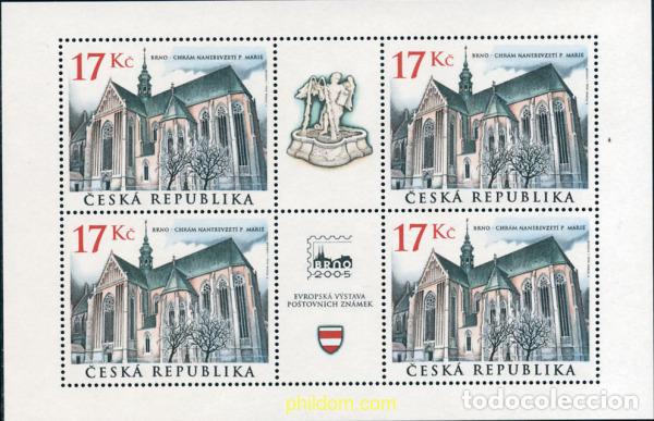 Selos: 143463 MNH CHEQUIA 2004 EDIFICIO RELIGIOSO