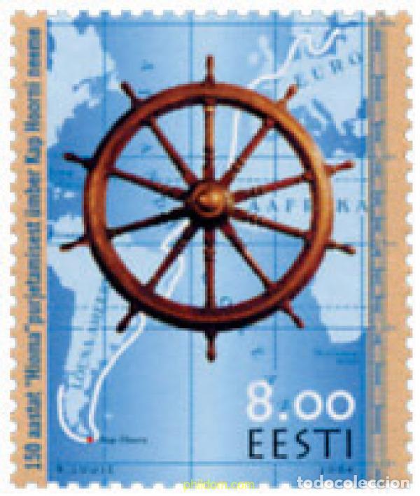 Sellos: 143522 MNH ESTONIA 2004 150 ANIVERSARIO DEL PASO POR CABO DE HORNOS DEL HIOMA