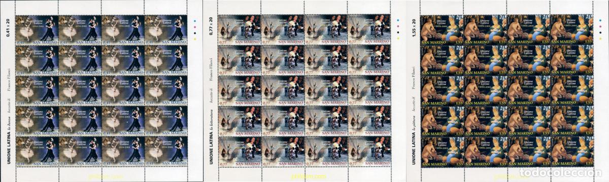 Sellos: 143534 MNH SAN MARINO 2004 50 ANIVERSARIO DE LA UNION LATINA