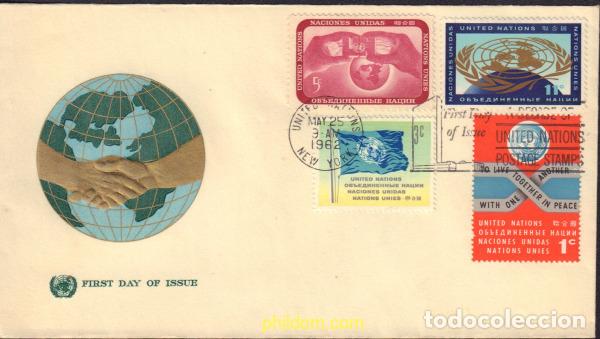 Francobolli: 446390 MNH NACIONES UNIDAS. Nueva York 1962 MOTIVOS VARIOS