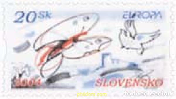 Sellos: 143825 MNH ESLOVAQUIA 2004 EUROPA CEPT. VACACIONES