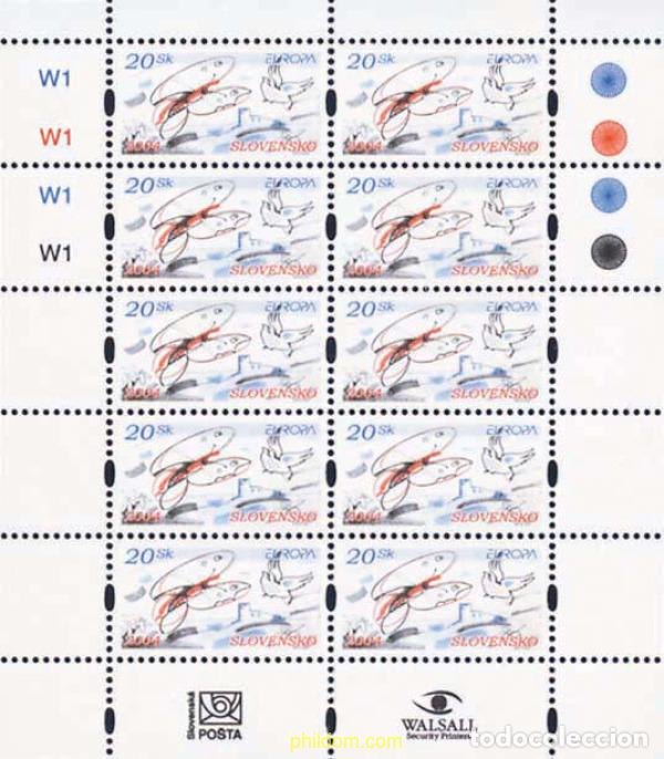 Sellos: 143826 MNH ESLOVAQUIA 2004 EUROPA CEPT. VACACIONES