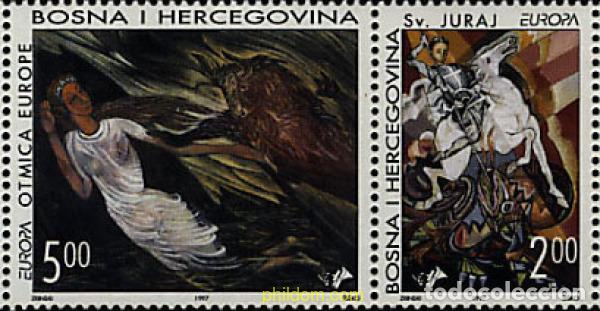 Sellos: 5626 MNH BOSNIA-HERZEGOVINA. Adm Croata 1997 EUROPA CEPT. CUENTOS Y LEYENDAS