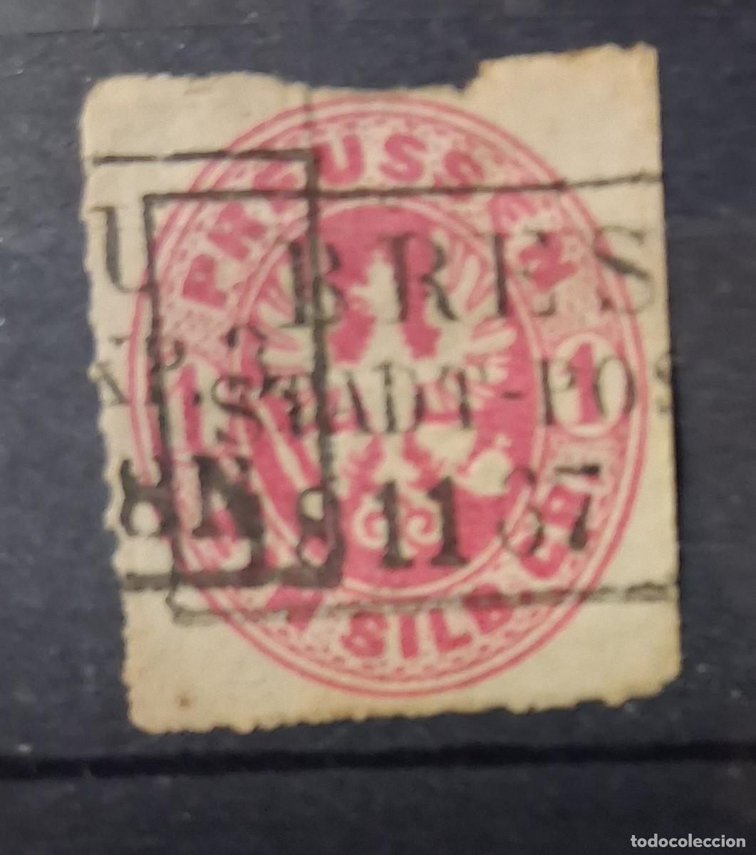 Stamps: PRUSIA, 1861, CAT.YT.17.